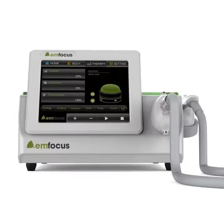 Electromagnetic Focused Shockwave Therapy EMfocus shock wave physiotherapy Device