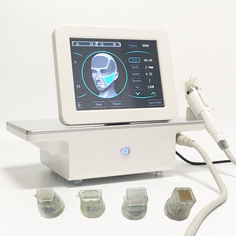 Fractional Microneedling RF Radio Frequency Facial Skin Tighten Acne Removal Machine