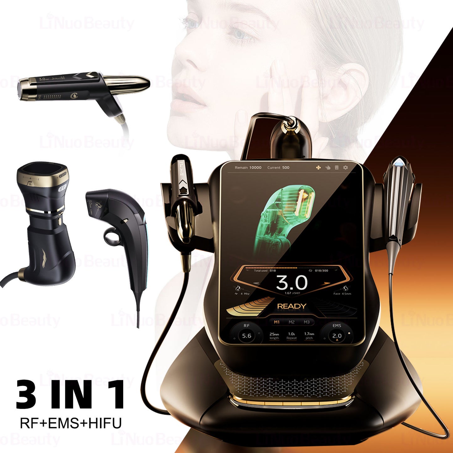 HIFU Facial Body 3 in 1 Machine