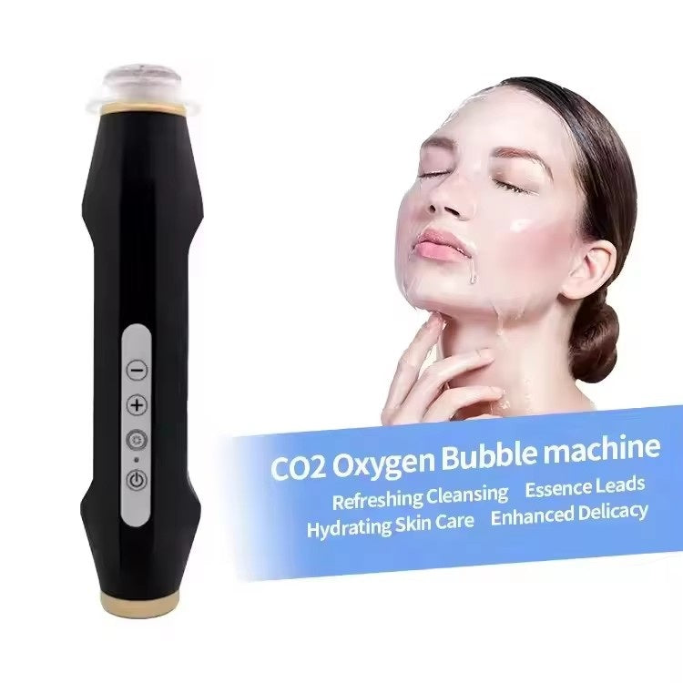 Handheld Oxygen CO2 Bubble Facial Beauty Device