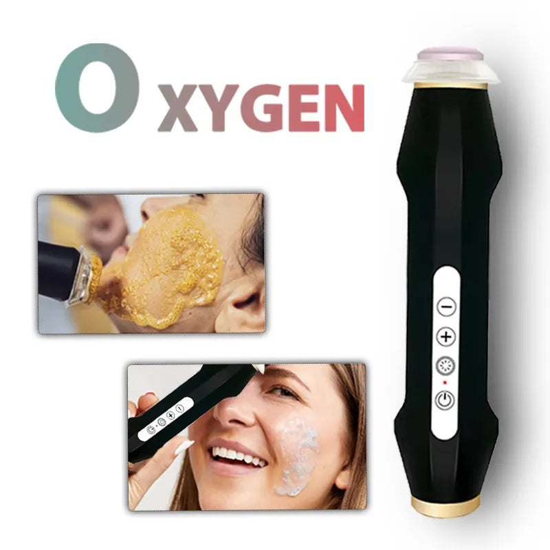 Handheld Oxygen CO2 Bubble Facial Beauty Device