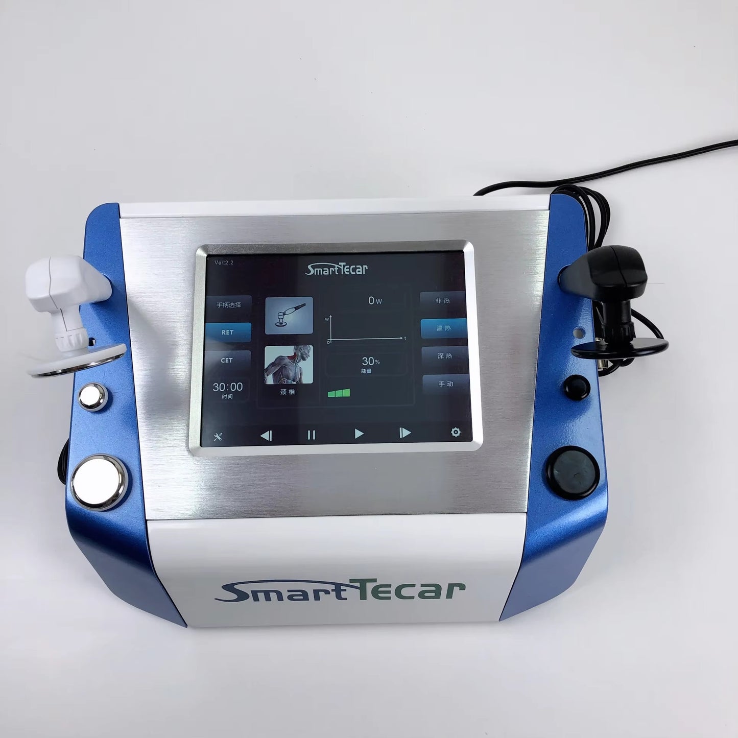 Monopolar Radiofrequency RF Tecar Therapy physioptherapy Device