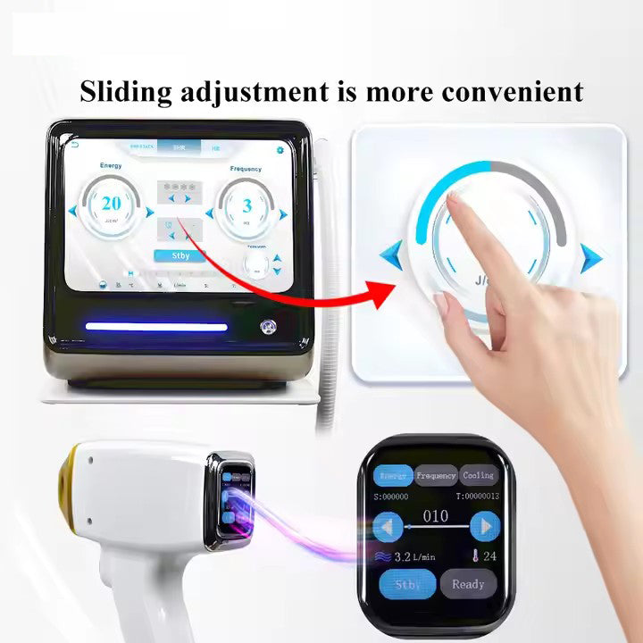 Portable Diode Laser hair removal machine